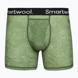 Мъжки термоактивни боксерки Smartwool Merino Print Boxer Brief Boxed frn rstc flrl