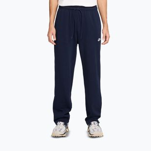 Мъжки панталони Nike Sportswear Club Knit Open-Hem obsidian/white