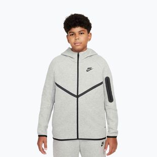 Детски суитшърт Nike Sportswear Tech Fleece Full-Zip dark grey heather/black/black