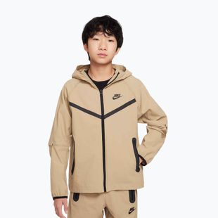 Детско яке Nike Tech Woven parachute beige/parachute beige/black