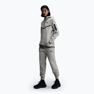 Дамски панталони Nike Sportswear Tech Fleece Mid-Rise dark grey heather/black