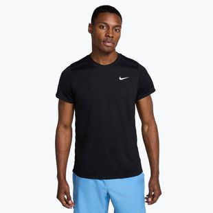 Мъжка тенис тениска Nike Court Dri-Fit Victory черно/бяла