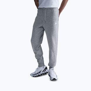 Мъжки панталони Nike Club Jogger dark grey heather/light smoke grey/white