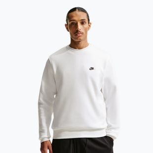 Мъжки суитшърт Nike Club Fleece Crew white/black