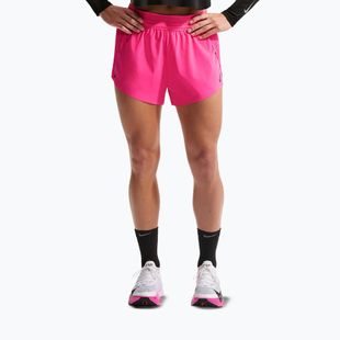 Дамски шорти за бягане Nike AeroSwift Dri-Fit ADV Mid-Rise 3" hyper pink/black