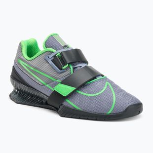 Nike Romaleos 4 пепелява шисти/зелен удар/антрацит обувка за вдигане на тежести