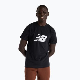 Мъжка тениска New Balance Graphic V Flying black
