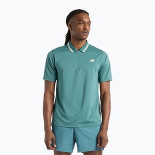 Мъжка тениска New Balance Tournament Polo new spruce