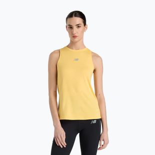 Жените New Balance Jacquard Slim Tank бягане топ clementine
