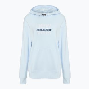 New Balance Sport Graphic French Terry Hoodie ice blue за жени
