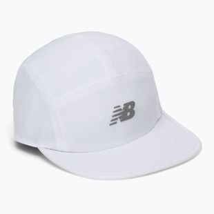 Шапка с козирка New Balance 6 Panel Performance V 2.0 white