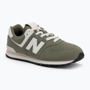 Обувки New Balance 574's V1 dark olivine