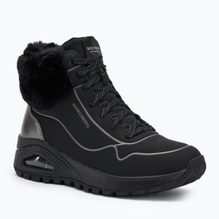 Дамски обувки SKECHERS Uno Rugged Fall Shimmer black/metallic