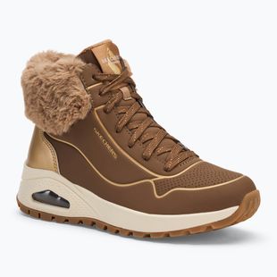 Дамски обувки SKECHERS Uno Rugged Fall Shimmer taupe/metallic