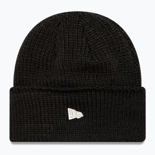Зимна шапка New Era Metal Pin Wide Cuff Knit Beanie black