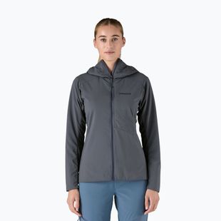 Дамско хибридно яке Patagonia Nano-Air Ultralight с пълноцип и качулка в цвят смолдер блу