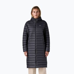 Дамско пухено яке Patagonia Recycled Down Sweater Parka черно