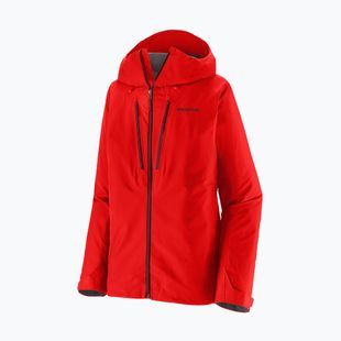 Дамско яке за дъжд Patagonia Triolet sizzle red