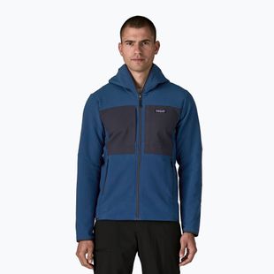 Мъжко софтшел яке Patagonia R2 TechFace Hoody clement blue