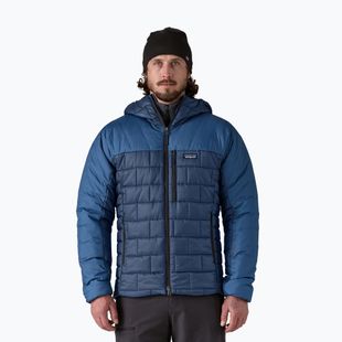 Мъжко пухено яке Patagonia Hi-Loft Nano Puff Hoody clement blue