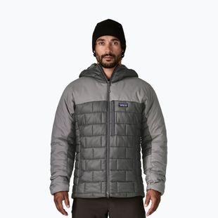 Мъжко пухено яке Patagonia Hi-Loft Nano Puff Hoody forge grey