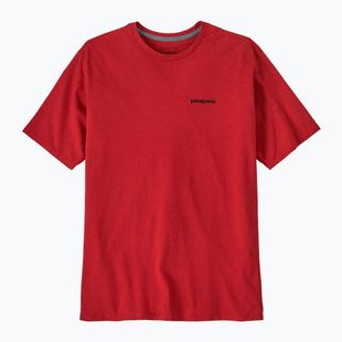 Мъжка тениска Patagonia P-6 Logo Responsibili-Tee amanita red
