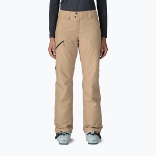 Дамски скиорски панталони Patagonia Insulated Powder Town oar tan