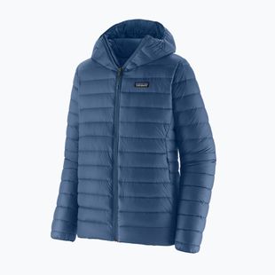 Мъжко пухено яке Patagonia Down Sweater Hoody clement blue