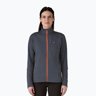 Дамски суитшърт Patagonia R1 Hybrid smolder blue