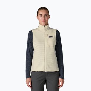 Дамски елек Patagonia R1 wool white