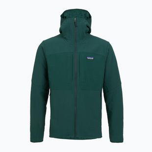Мъжко софтшел яке Patagonia R2 TechFace Hoody cascade green