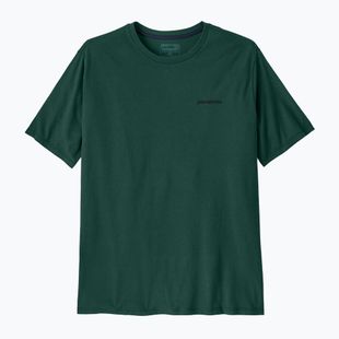 Мъжка тениска Patagonia P-6 Logo Responsibili-Tee cascade green