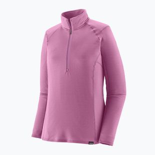 Дамски суитшърт Patagonia Cap Termal Weight Zip Neck brisk purple