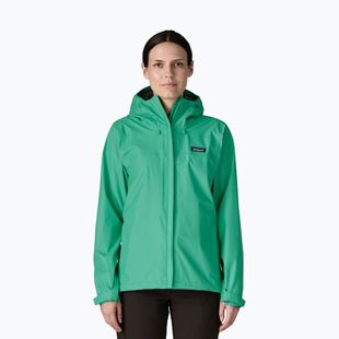 Дамско яке за дъжд Patagonia Torrentshell 3L Rain aqua stone