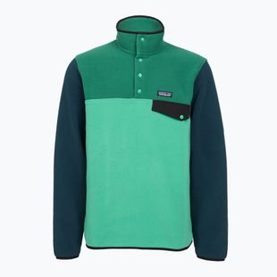 Мъжки трекинг суитшърт Patagonia LW Synch Snap-T P/O aqua stone