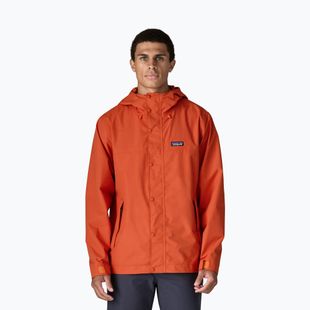 Мъжко яке за дъжд Patagonia Outdoor Everyday Rain coal orange
