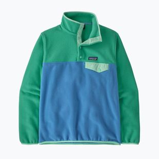 Дамски трекинг суитшърт Patagonia LW Synch Snap-T P/O shore blue