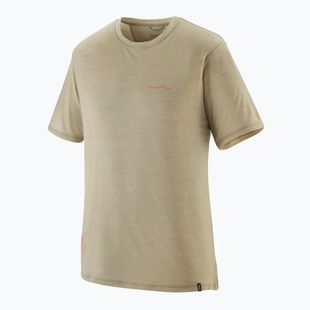 Мъжка тениска Patagonia Cap Cool Merino Blend Graphic Shirt multi-pitch/weathered stone