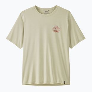 Мъжка тениска Patagonia Capilene Cool Daily - Great Waves dyno white