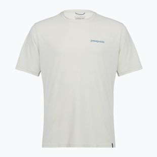 Мъжка тениска Patagonia Capilene Cool Daily - Boardshort Logo dyno white