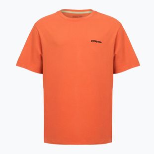 Мъжка тениска Patagonia P-6 Logo coal orange