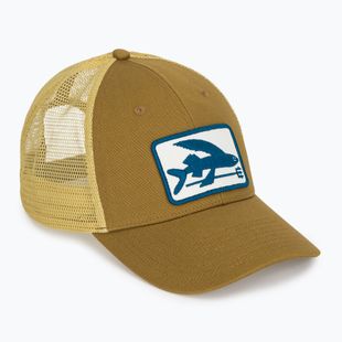 Дамска шапка с козирка Patagonia Flying Fish LoPro Trucker flying fish fork/bobcat brown