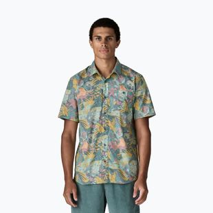 Мъжка риза Patagonia Go To moon tripper/blue sage