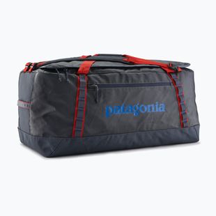 Пътна чанта Patagonia Black Hole Duffel 100 l smolder blue/amanita red