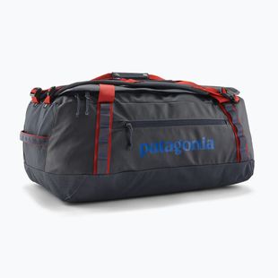 Пътна чанта Patagonia Black Hole Duffel 55 l smolder blue/amanita red