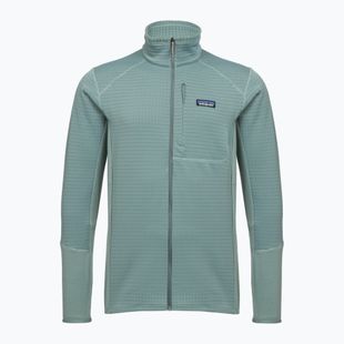 Мъжки поларен суитшърт Patagonia R1 Hybrid blue sage