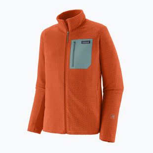 Мъжки трекинг суитшърт Patagonia R1 Air coal orange