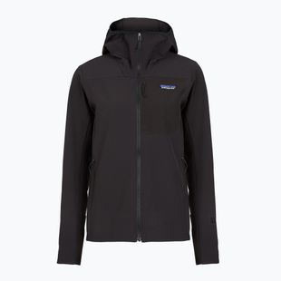Дамско софтшел яке Patagonia R1 CrossStrata Hoody black