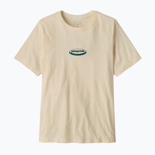 Мъжка тениска Patagonia '95 Oval Logo undyed natural