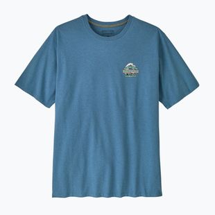 Мъжка тениска за трекинг Patagonia Great Waves Responsibili Tee shore blue